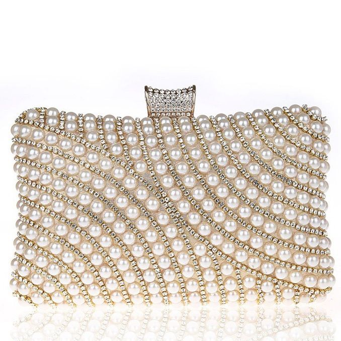 Grasiøs Beaded Clutch