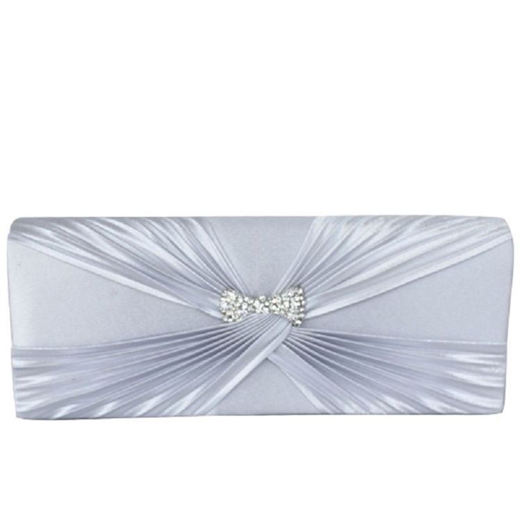 Modern Bowtie Magnetic Snap Clutch