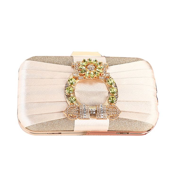 Rhinestone Allsidig Satin Clutches Evening Bags