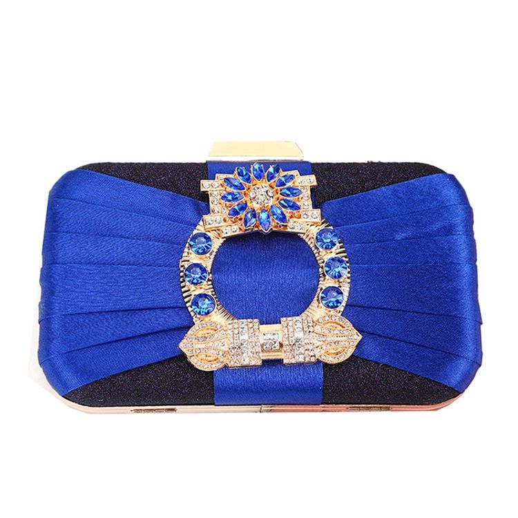 Rhinestone Allsidig Satin Clutches Evening Bags