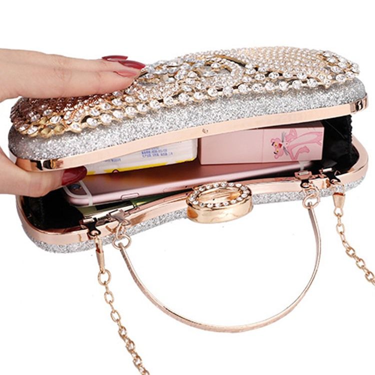 Rhinestone Banquet Clutches Kvesker