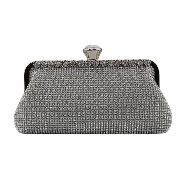 Rhinestone Decoration Women Clutch