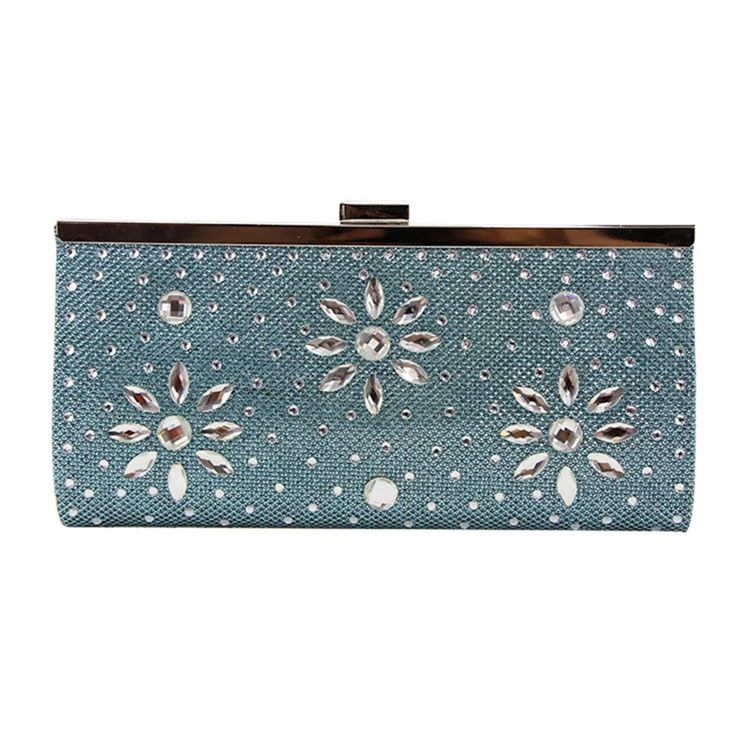 Rhinestone Pu Kvinners Clutch