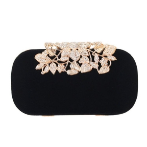 Rhinestone Rectangle Clutches For Kvinner