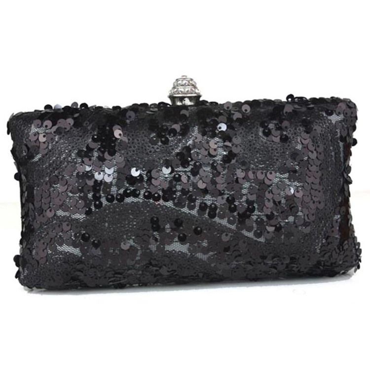 Shining Sequins Rhinestone Clutch For Kvinner