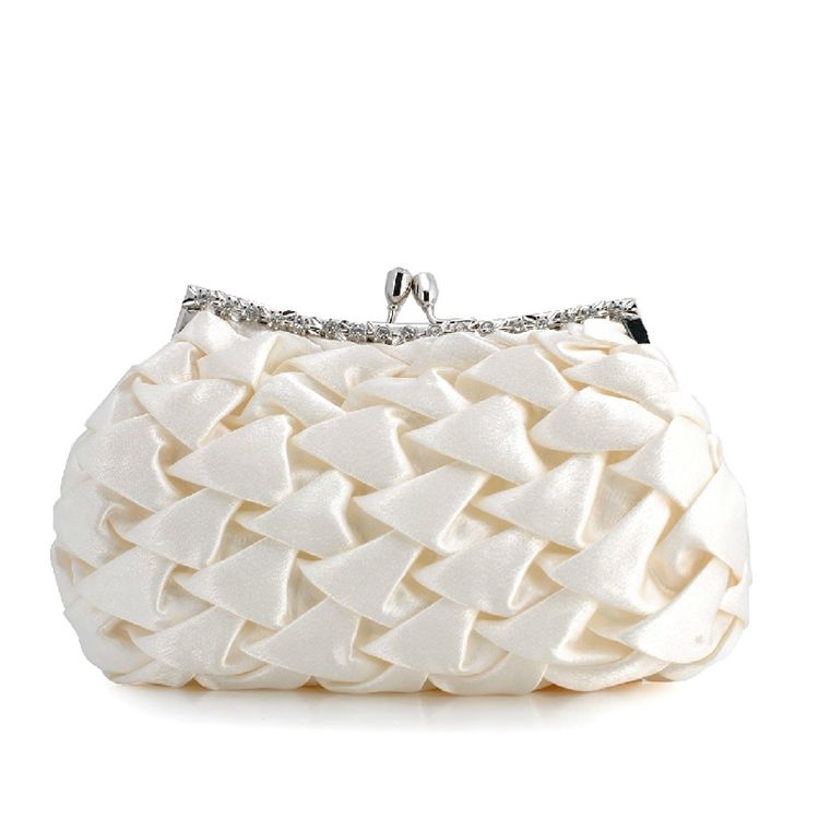 Skallformet Strikket Haspe Kvinner Clutch