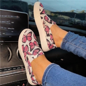 Flat With Thread Round Toe Casual Thin Dame Shoes