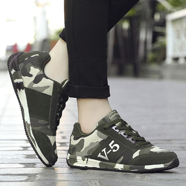 Camouflage Athletic Shoes For Menn