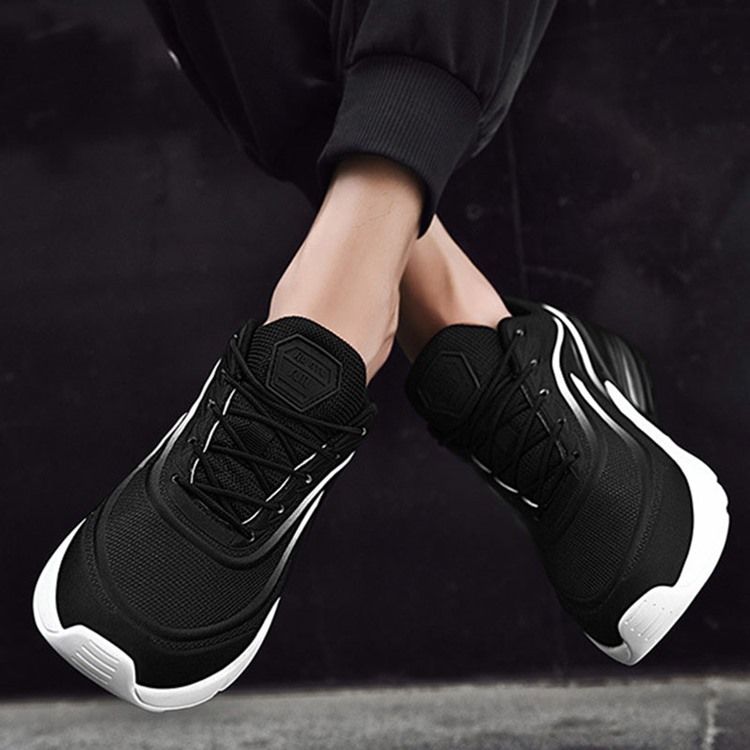 Color Block Lace-up Outdoor Sneakers For Menn