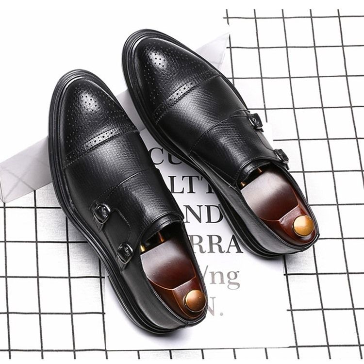 Low-cut Upper Plain Slip-on Herreskosko