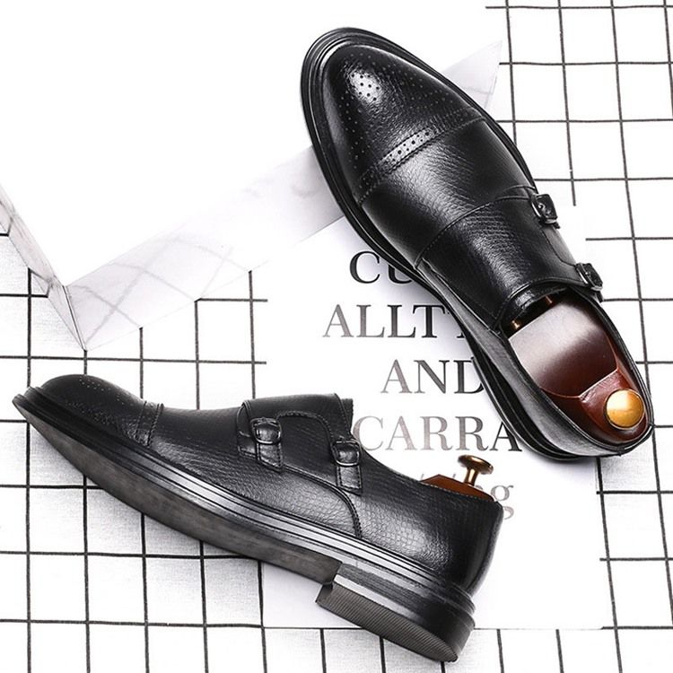 Low-cut Upper Plain Slip-on Herreskosko