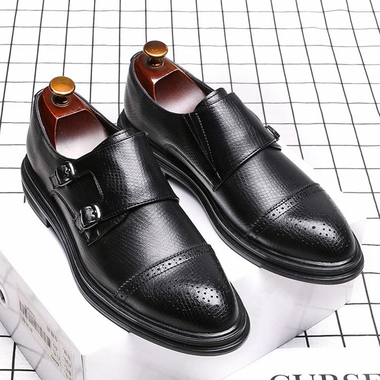 Low-cut Upper Plain Slip-on Herreskosko