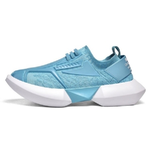 Round Toe Low-cut Upper Snøring Herre Mesh Sneakers