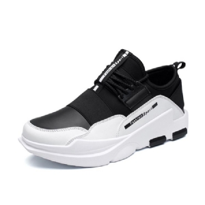 Round Toe Plain Low-cut Athletic Shoes For Menn