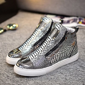 Sequin Serpentine Zipper High-cut Menn Joggesko