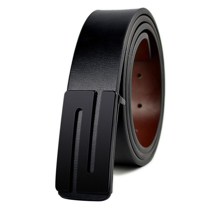 Casual Leather Men Buckle