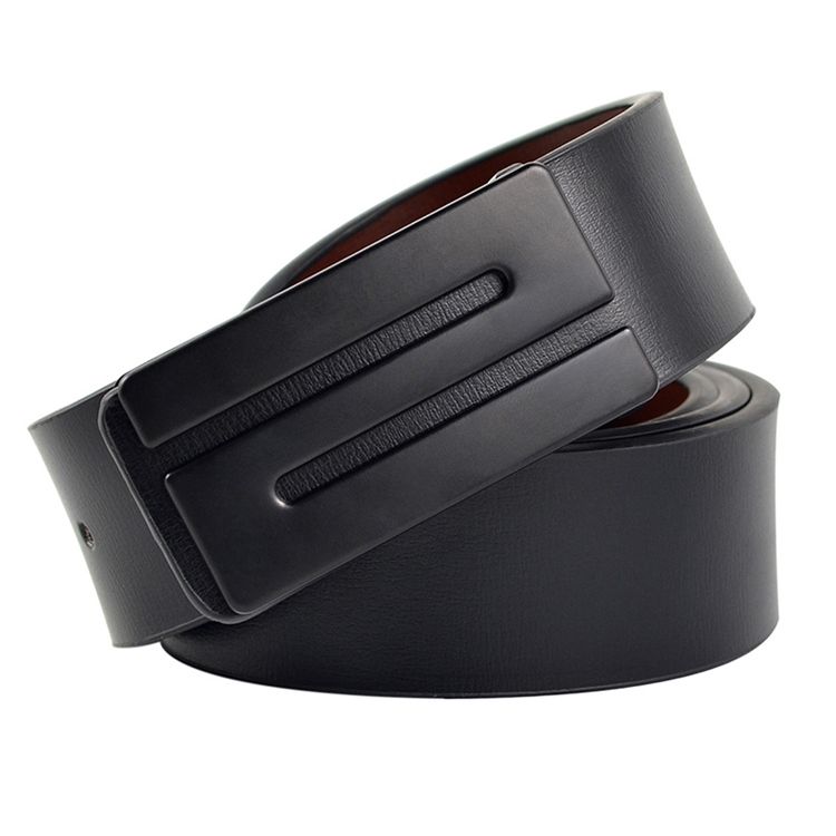 Casual Leather Men Buckle