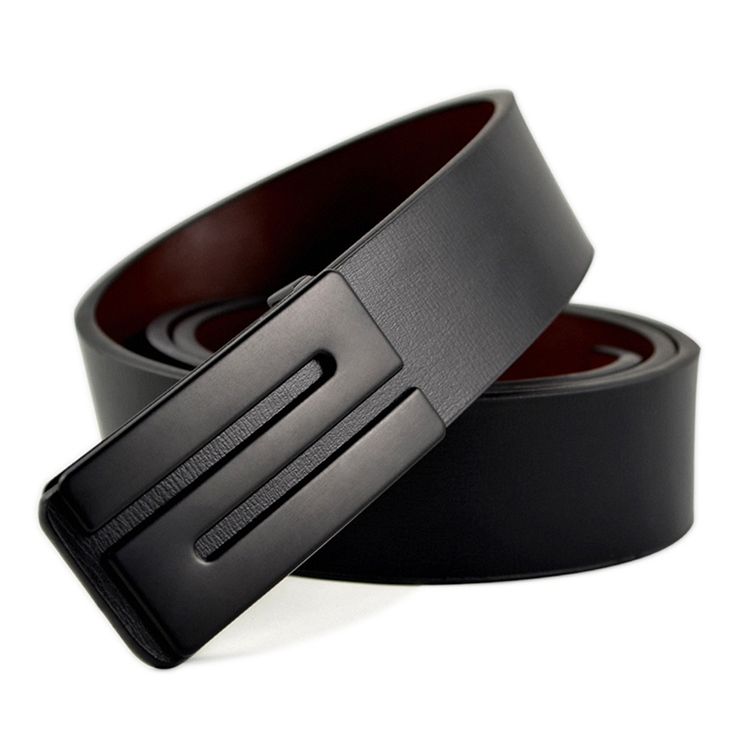 Casual Leather Men Buckle