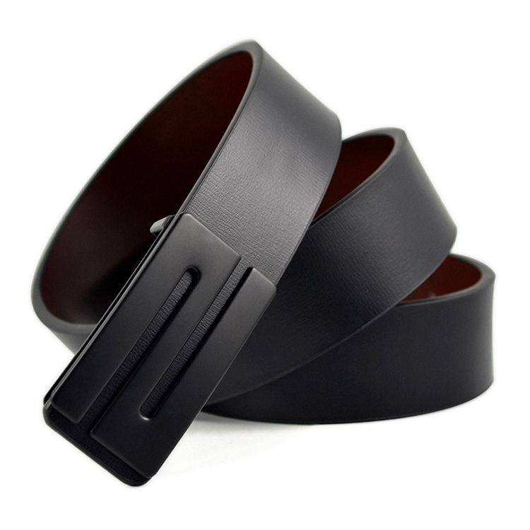 Casual Leather Men Buckle