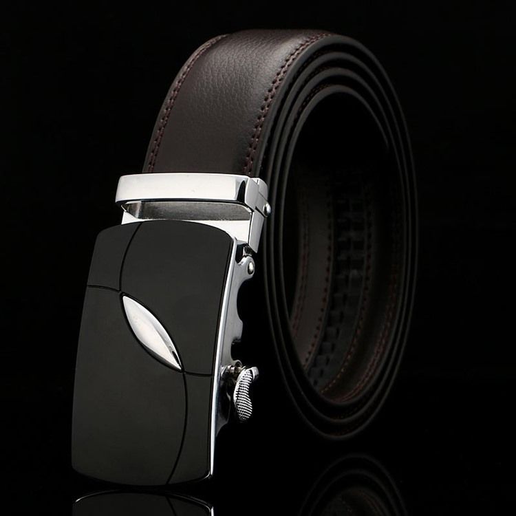 Herre Alloy Business Leather Belt