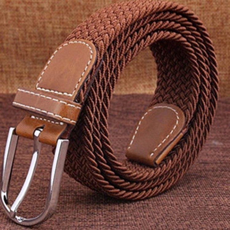 Herre Pin Buckle Casual Canvas Belt