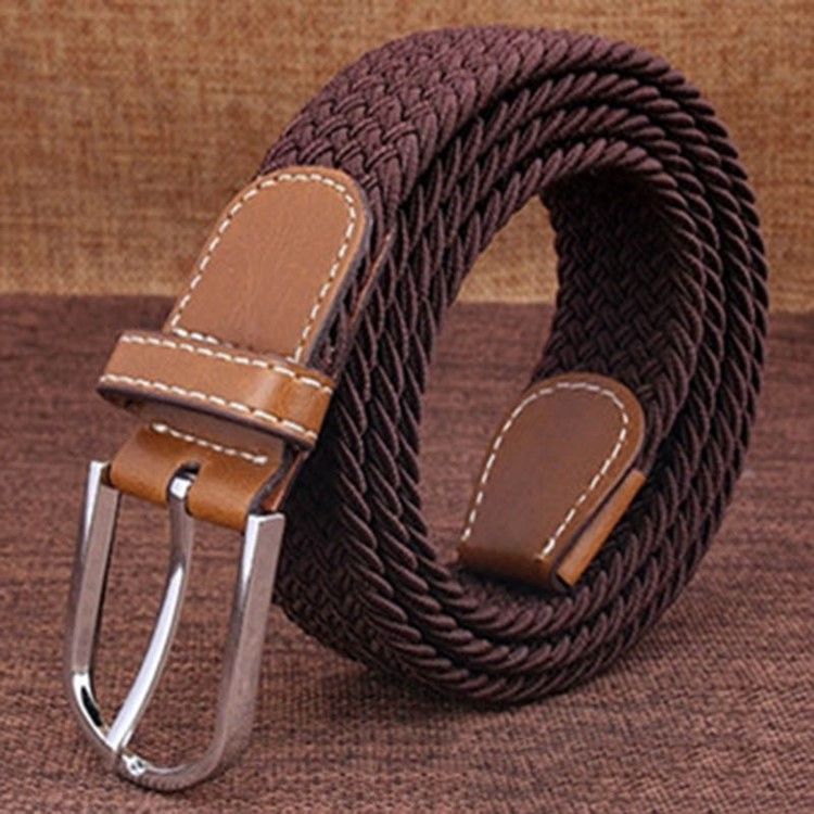 Herre Pin Buckle Casual Canvas Belt