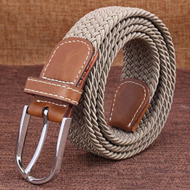 Herre Pin Buckle Casual Canvas Belt