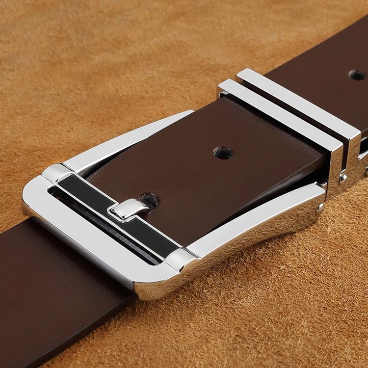 Menn Match Match Pin Buckle Leather Belt