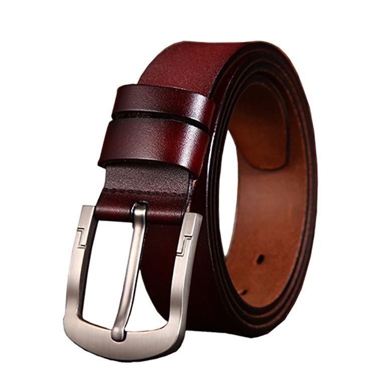 Menns Lærstiftspenne Casual Alloy Belt