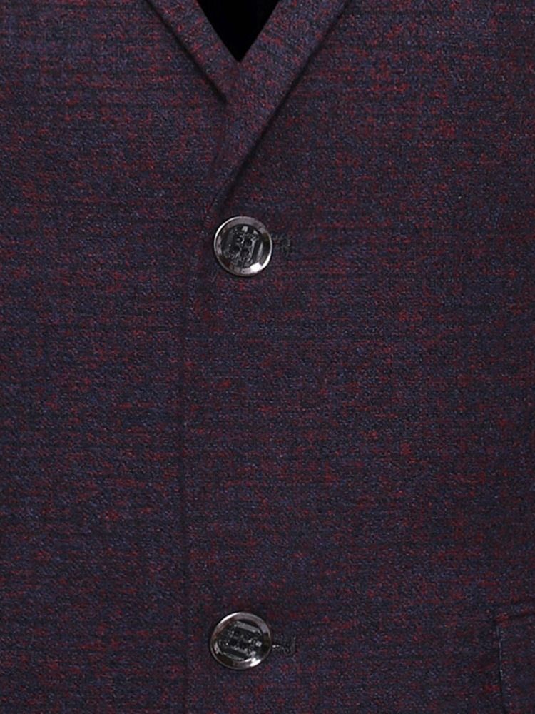 Mote Single-breasted Notched Lapel Blazer For Menn