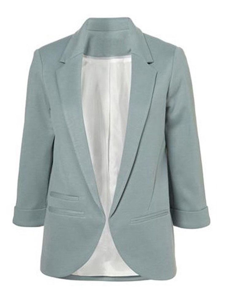 Slim Ol-blazer For Kvinner