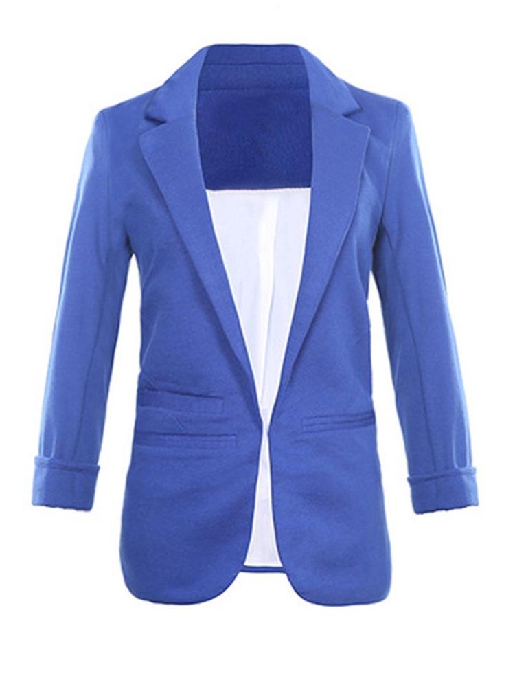 Slim Ol-blazer For Kvinner