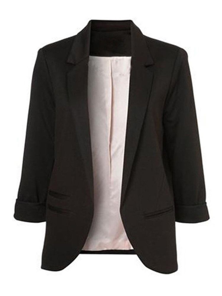 Slim Ol-blazer For Kvinner