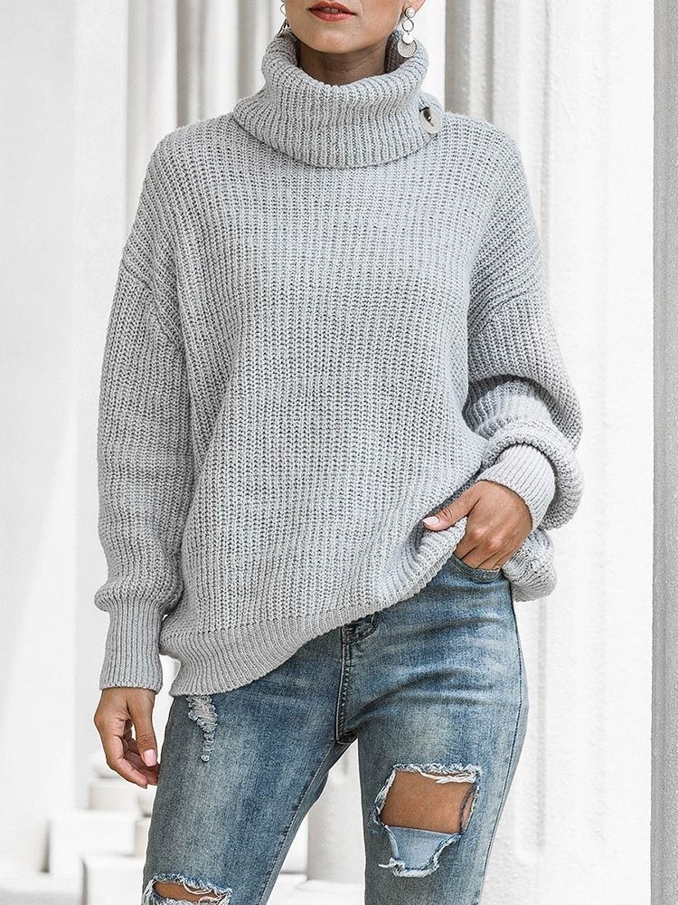 Tykk Regular Loose Turtleneck Damegenser