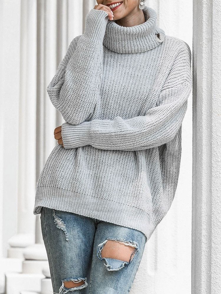 Tykk Regular Loose Turtleneck Damegenser