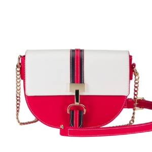 Chain Cross Saddle Crossbody Vesker