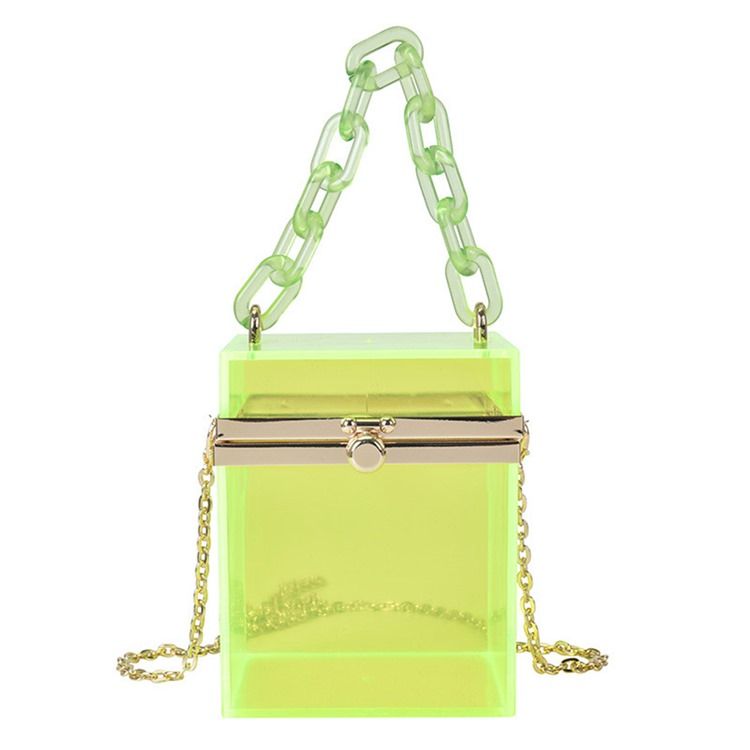 Chain Plain European Flap Crossbody Bags