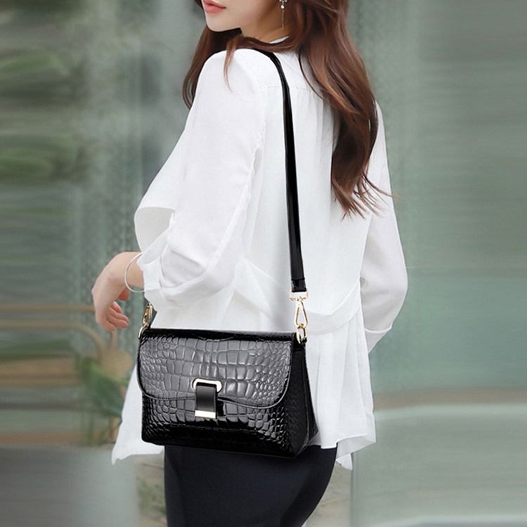 Fashion Pu Alligator Crossbody Dame Bags