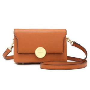 Koreansk Stil Lås Dekorasjon Crossbody Bag