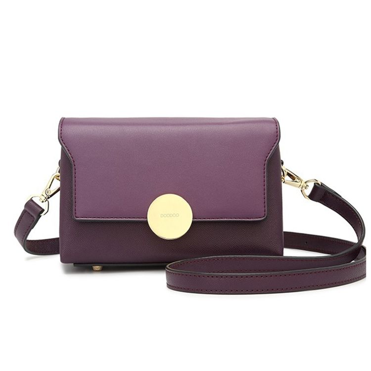 Koreansk Stil Lås Dekorasjon Crossbody Bag