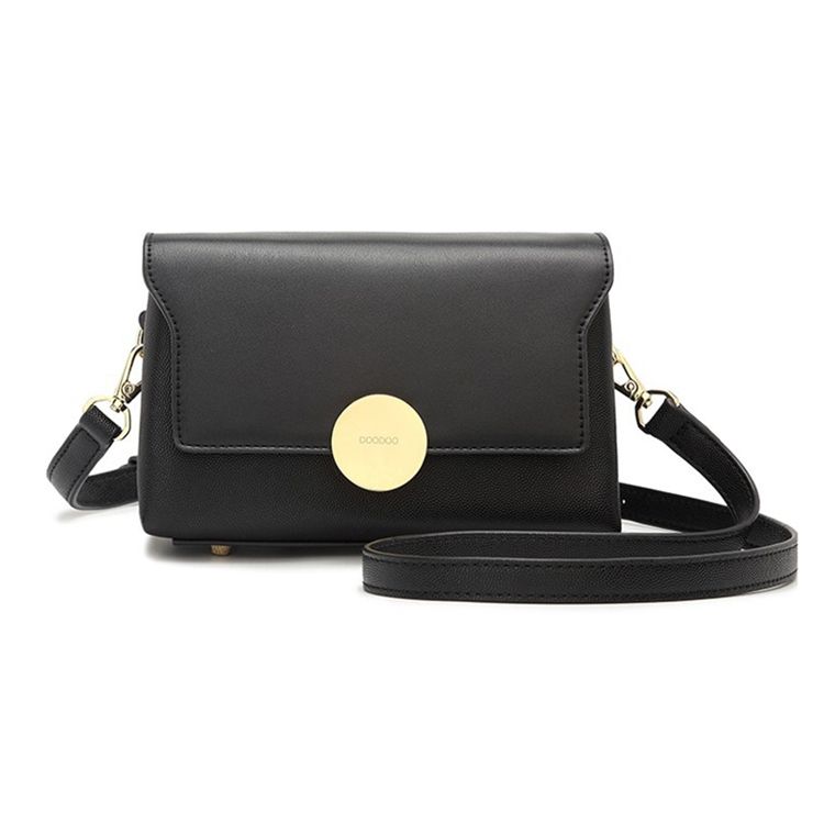 Koreansk Stil Lås Dekorasjon Crossbody Bag