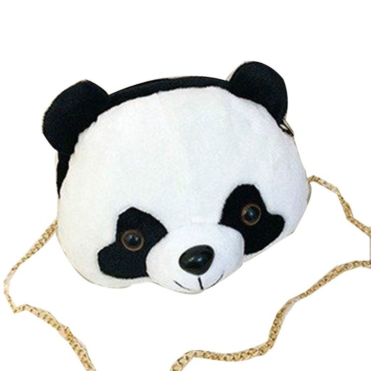 Panda Polyester Chain Crossbody Vesker