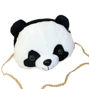 Panda Polyester Chain Crossbody Vesker