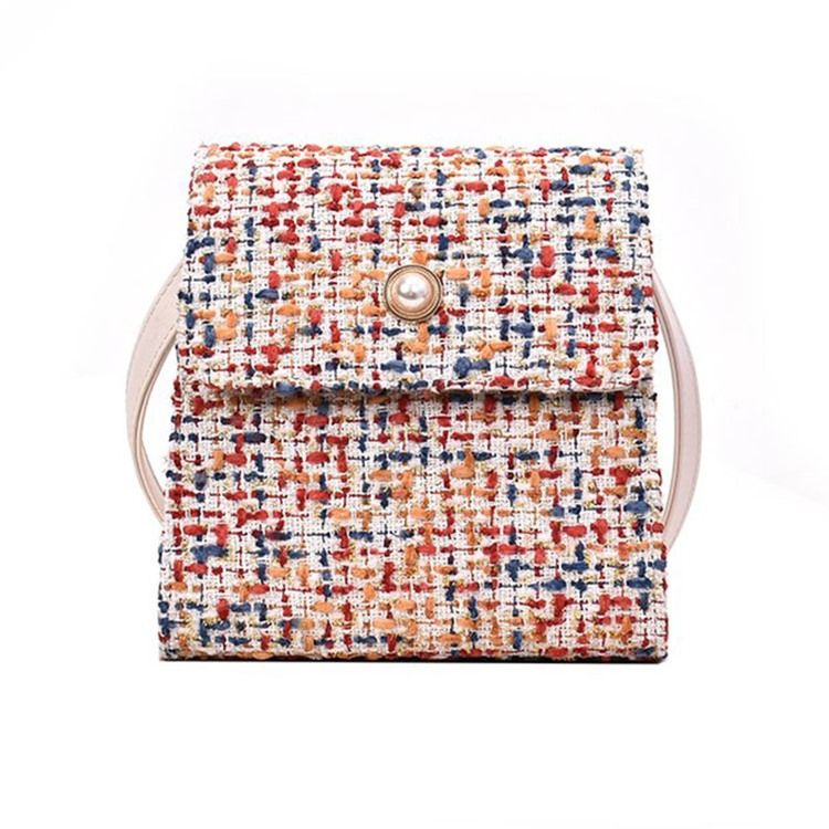 Perler Rektangel Crossbody Vesker