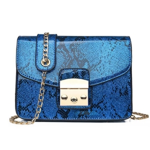 Serpentine Tråd Rektangel Crossbody Vesker