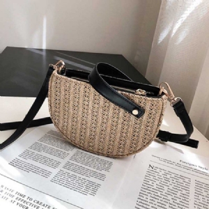 Straw Fashion Crossbody Vesker