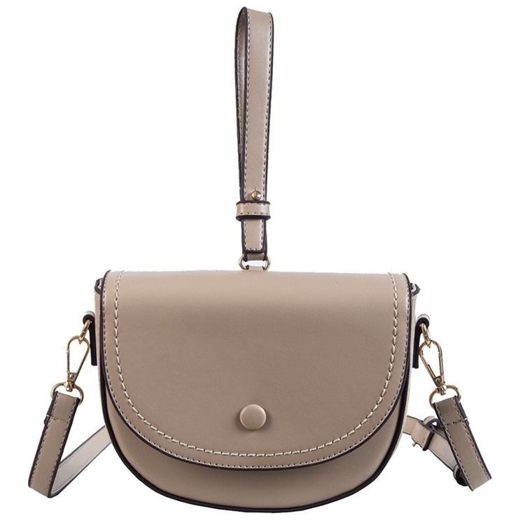 Vanlig Pu-sadel Myke Crossbody-vesker