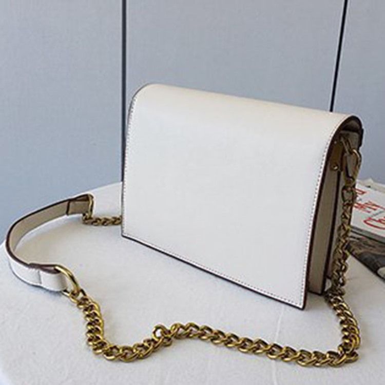 Vanlig Pu-trådkonvolutt Crossbody Bag