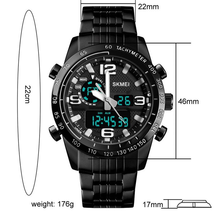 Herre Alarm Black Watch