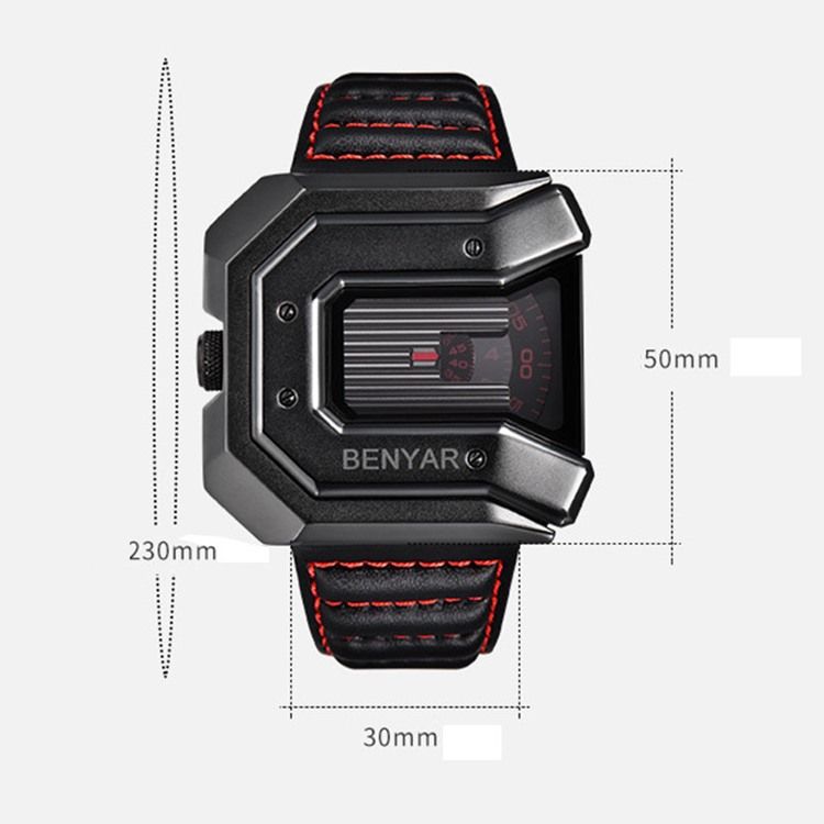 Irregular Hardlex Smart Watch For Menn